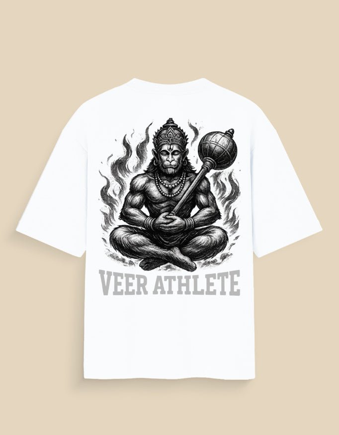 Immortal Hanuman Oversized Tee - Veer Athlete