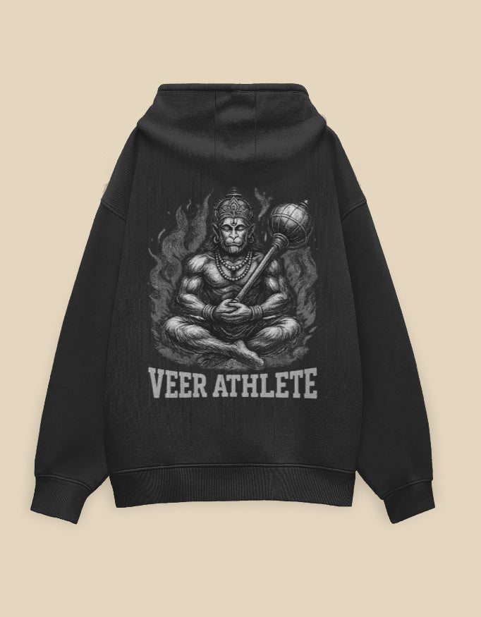 Immortal Hanuman Oversized Hoodie - Veer Athlete