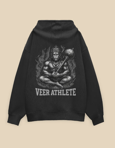 Immortal Hanuman Oversized Hoodie - Veer Athlete