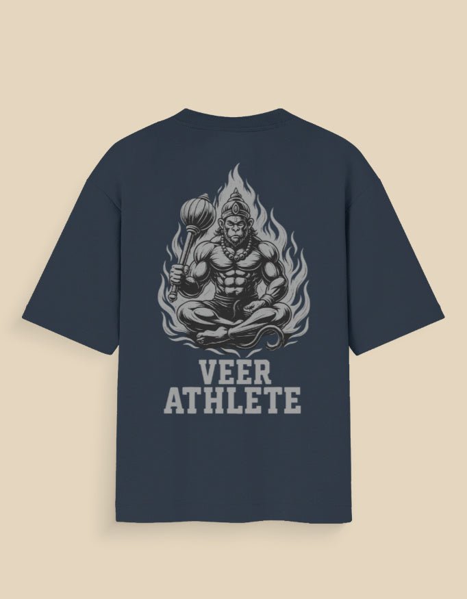 Supreme Hanuman Oversized Tee - Veer Athlete