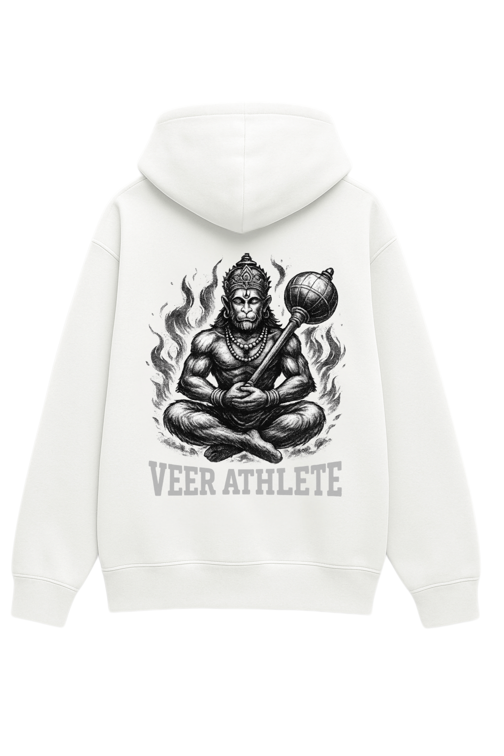Immortal Hanuman Oversized Hoodie - Veer Athlete