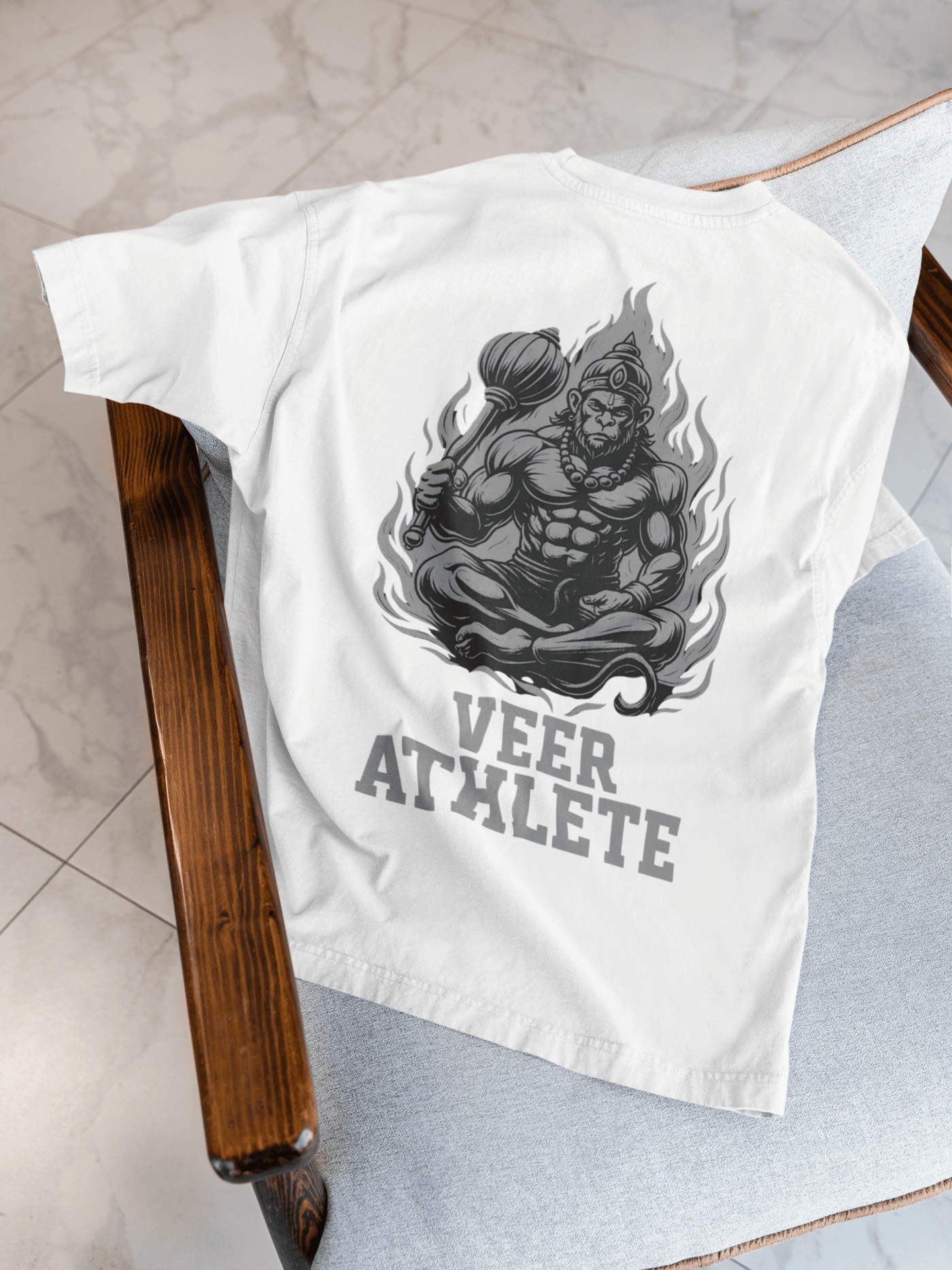 Supreme Hanuman Oversized Tee - Veer Athlete