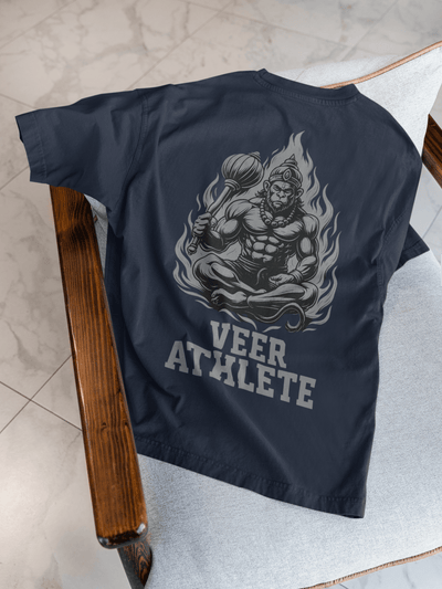 Supreme Hanuman Oversized Tee - Veer Athlete